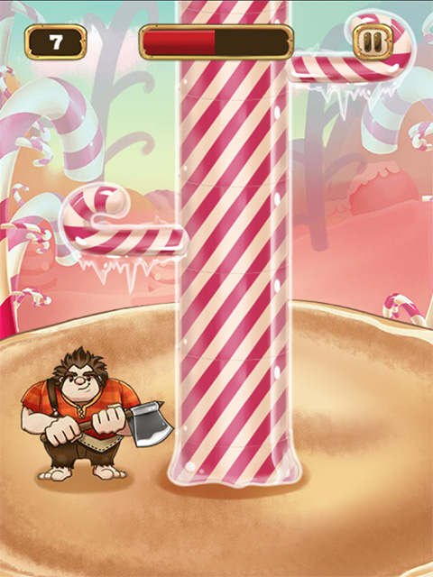 Süßigkeiten Holzfäller