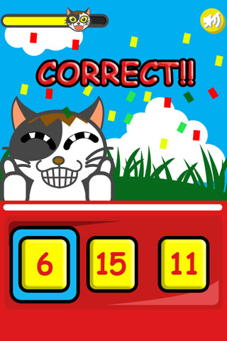 Kätzchen addieren 1,2,3