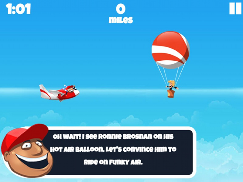 Funky Flugzeug